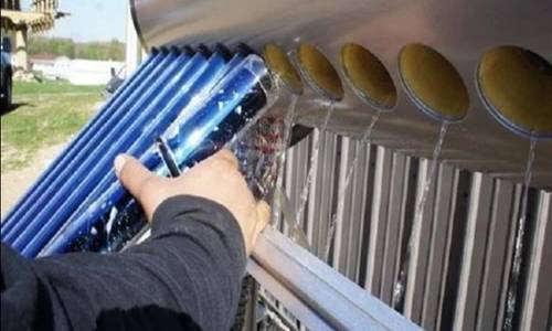 solar tank cleaning
